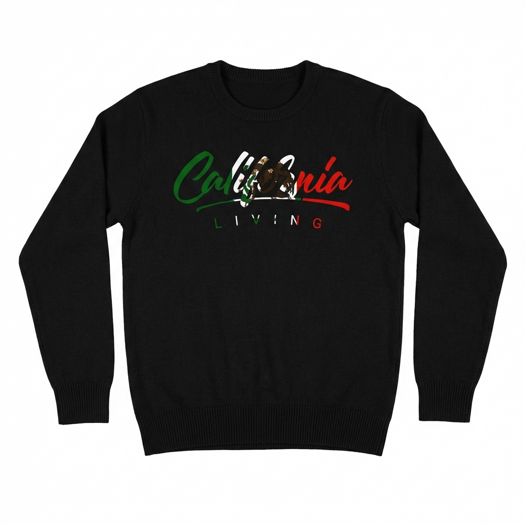 Mexican Heritage California Living Crew neck (FREE SHIPPING)