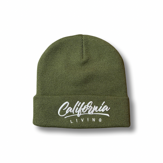 California Living beanie in Green