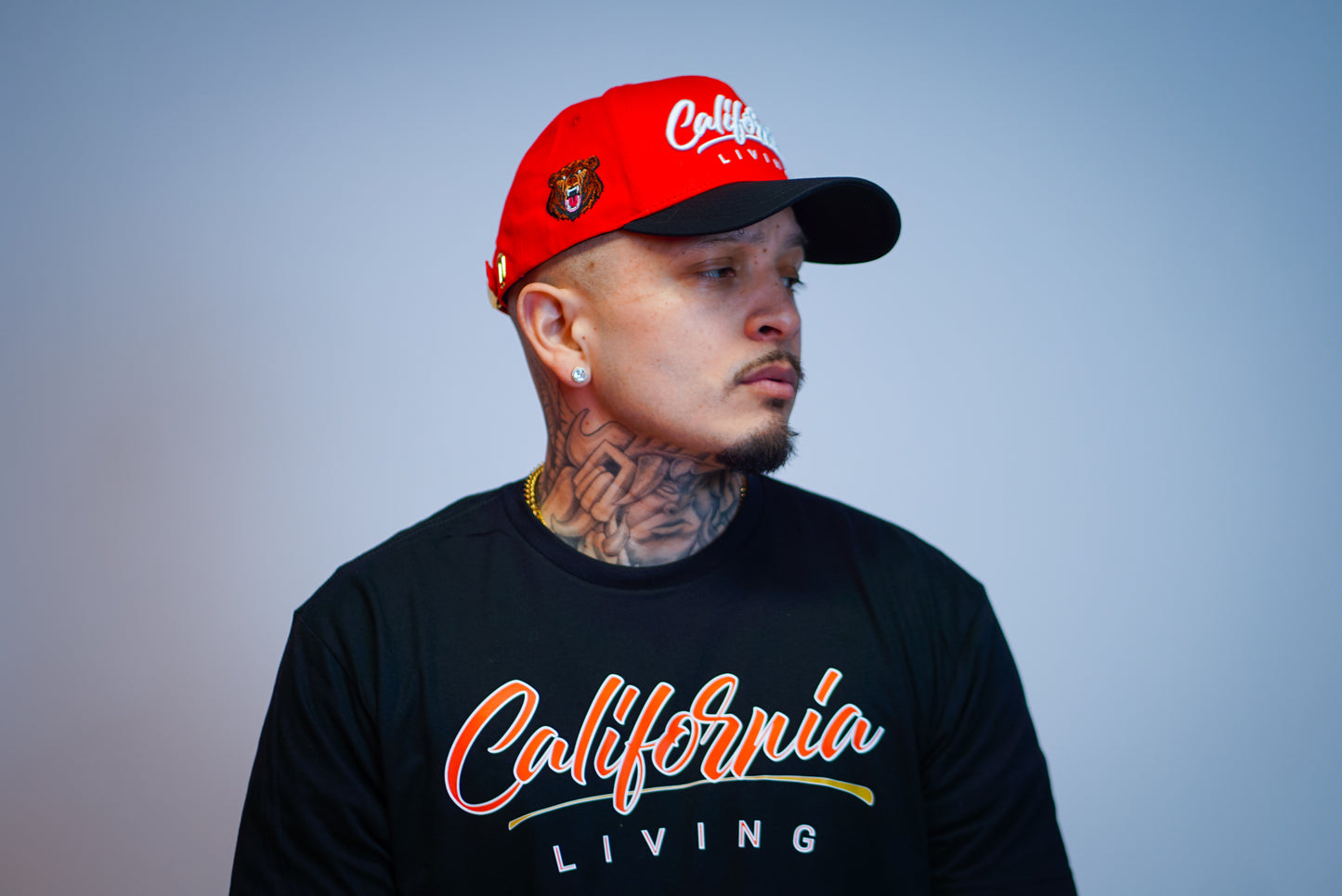 Red California Living Gold Clip