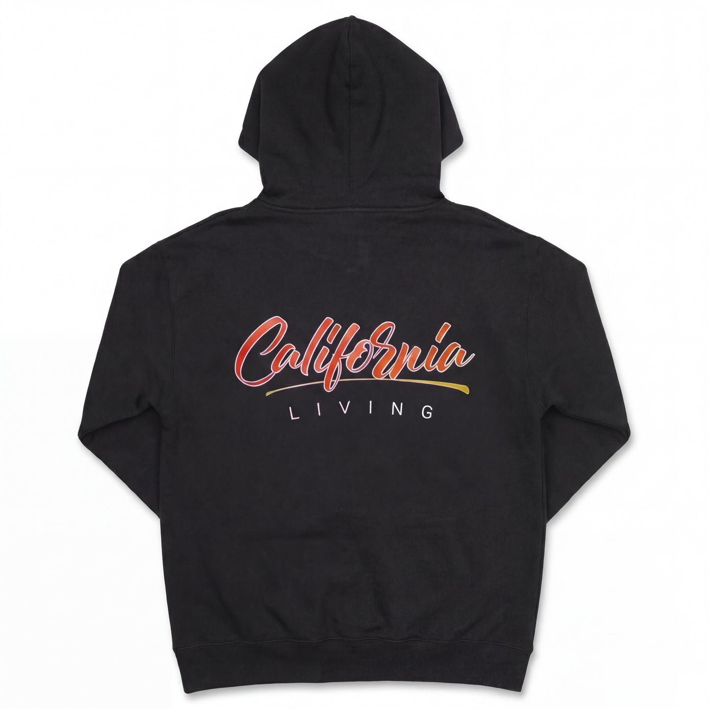 Heritage Bear Heavyweight Zip Hoodie - Midnight Black