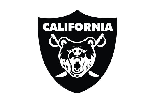 CALI RAIDER STICKER