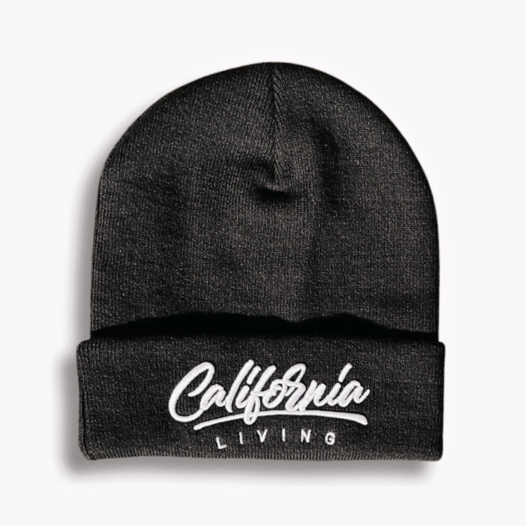 California Living beanie in black