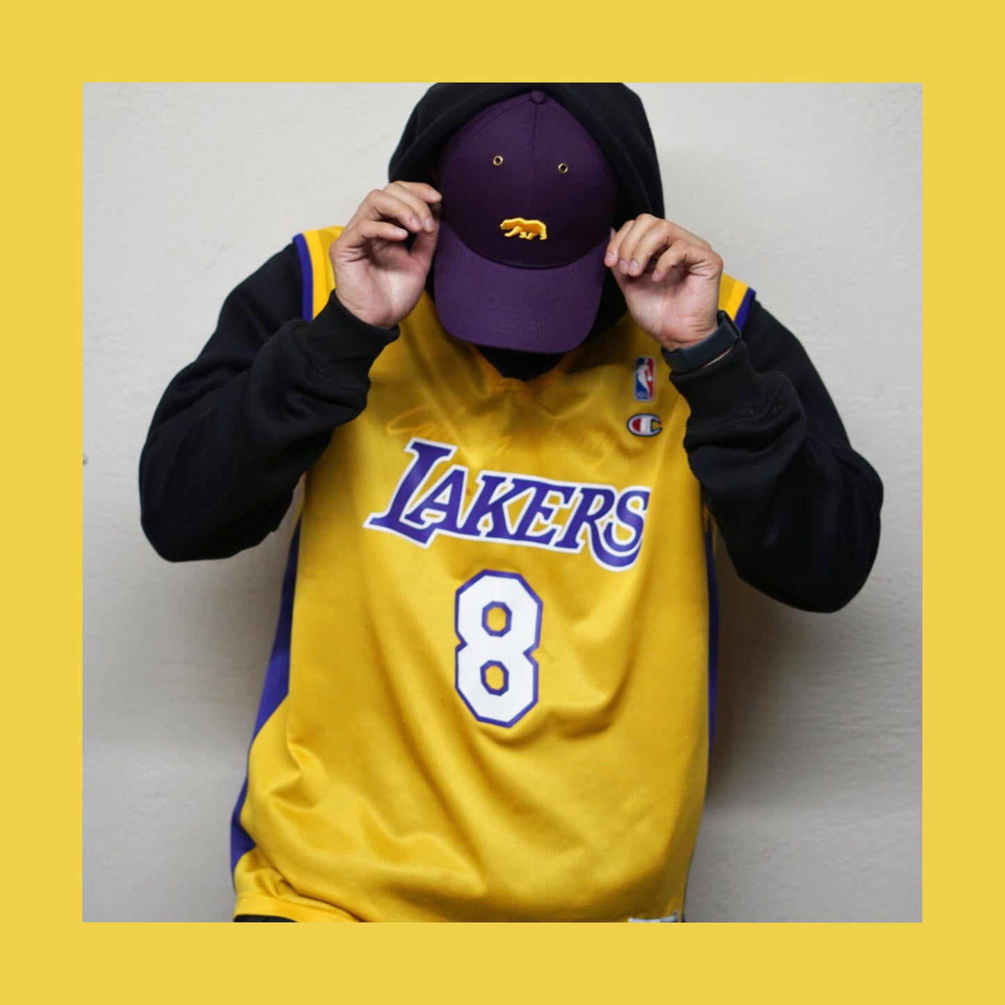 Purple and Gold Cap